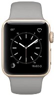 Apple Watch Series 2 38mm Gold aluminum with cement gray sports strap DEMO - Smart Watch