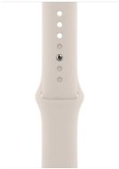 DEMO Apple Watch 41 mm hviezdne biely športový remienok - Remienok na hodinky