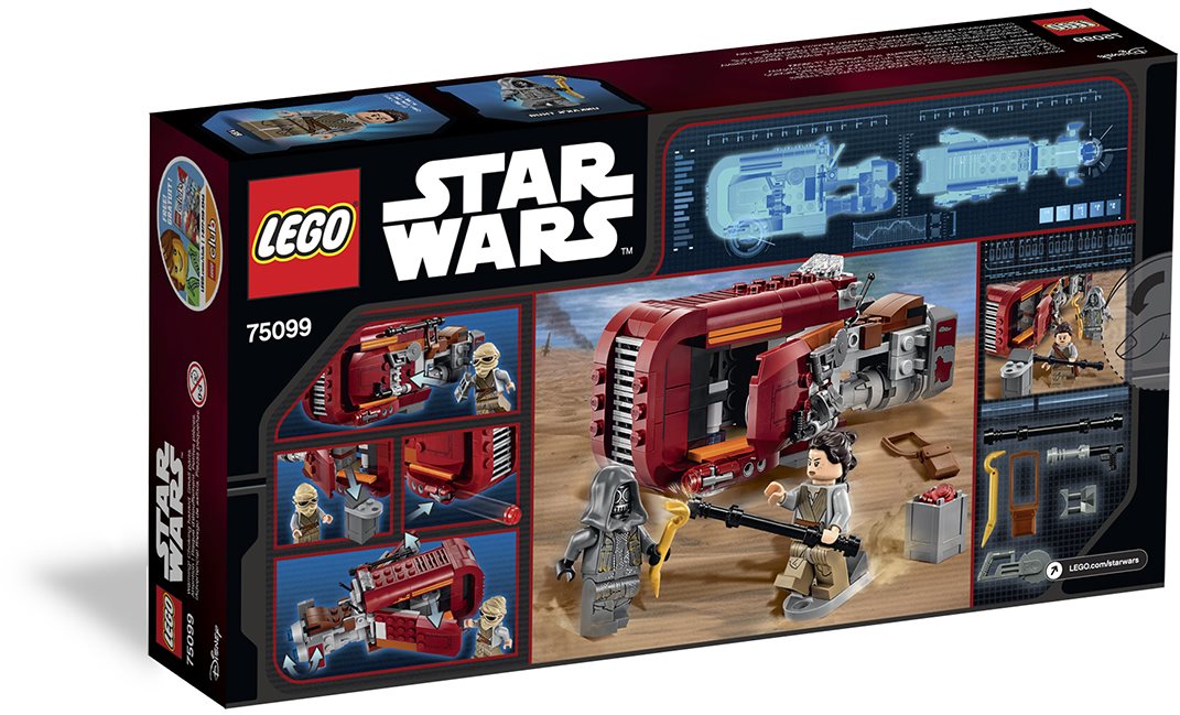 Lego star wars discount sets with rey