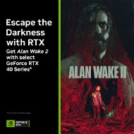 Alan Wake 2 GeForce RTX Bundle - 2024.1.1-ig kell beváltani - Elektronikus promo kód