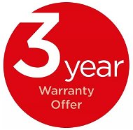 Warranty extension to 3 years after registration within 30 days of purchase - Gift