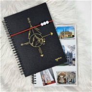 Utazási napló gyűrűs mappában - Jegyzetfüzet