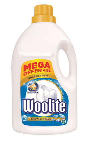 WOOLITE Extra White 4.5 l (75 washes) - Washing Gel - Main image
