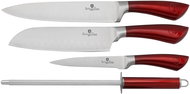 Berlingerhaus Set of kitchen knives 4 pcs of Burgundy Line - Knife Set
