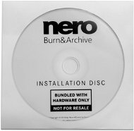 Nero Burn & Archive Installation Disc - Író szoftver