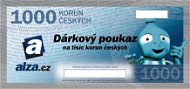 Dárkový poukaz Alza.cz na nákup zboží v hodnotě 1000 Kč - Tištěný voucher