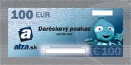 Tlačený voucher Darčekový poukaz Alza.sk na nákup tovaru v hodnote 100 € - Tištěný voucher