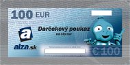 Tištěný voucher Darčekový poukaz Alza.sk na nákup tovaru v hodnote 100 € - Tištěný voucher