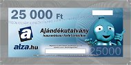 Nyomtatott utalvány Alza.hu ajándékutalvány termék vásárlására 25 000 Ft értékben - Tištěný voucher