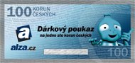 Voucher Elektronický dárkový poukaz Alza.cz na nákup zboží v hodnotě 100 Kč - Voucher