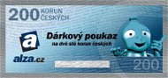 Elektronický dárkový poukaz Alza.cz na nákup zboží v hodnotě 200 Kč - Voucher