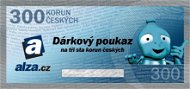 Voucher Elektronický dárkový poukaz Alza.cz na nákup zboží v hodnotě 300 Kč - Voucher
