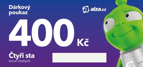 400 CZK Alza.cz Product Purchase Electronic Gift Card - Voucher - Main image