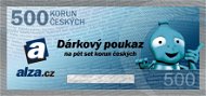 Elektronický dárkový poukaz Alza.cz na nákup zboží v hodnotě 500 Kč - Voucher