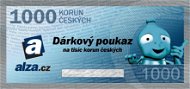 Elektronický dárkový poukaz Alza.cz na nákup zboží v hodnotě 1000 Kč - Voucher