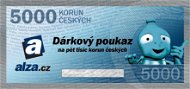 Elektronický dárkový poukaz Alza.cz na nákup zboží v hodnotě 5000 Kč - Voucher