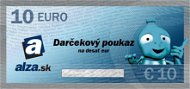 Elektronický darčekový poukaz Alza.sk na nákup tovaru v hodnote 10 € - Voucher