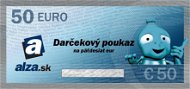 Elektronický darčekový poukaz Alza.sk na nákup tovaru v hodnote 50 € - Voucher