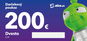 Elektronický darčekový poukaz Alza.sk na nákup tovaru v hodnote 200 € - Voucher