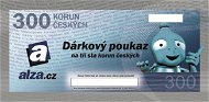 Printed Voucher Gift voucher Alza.cz for the purchase of goods worth 300 CZK - Tištěný voucher