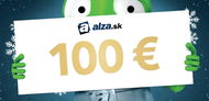 Vianočný darčekový poukaz Alza.sk na nákup tovaru v hodnote 100 € - Tlačený voucher