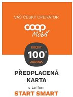 COOP Mobil s kreditem 100Kč - SIM karta