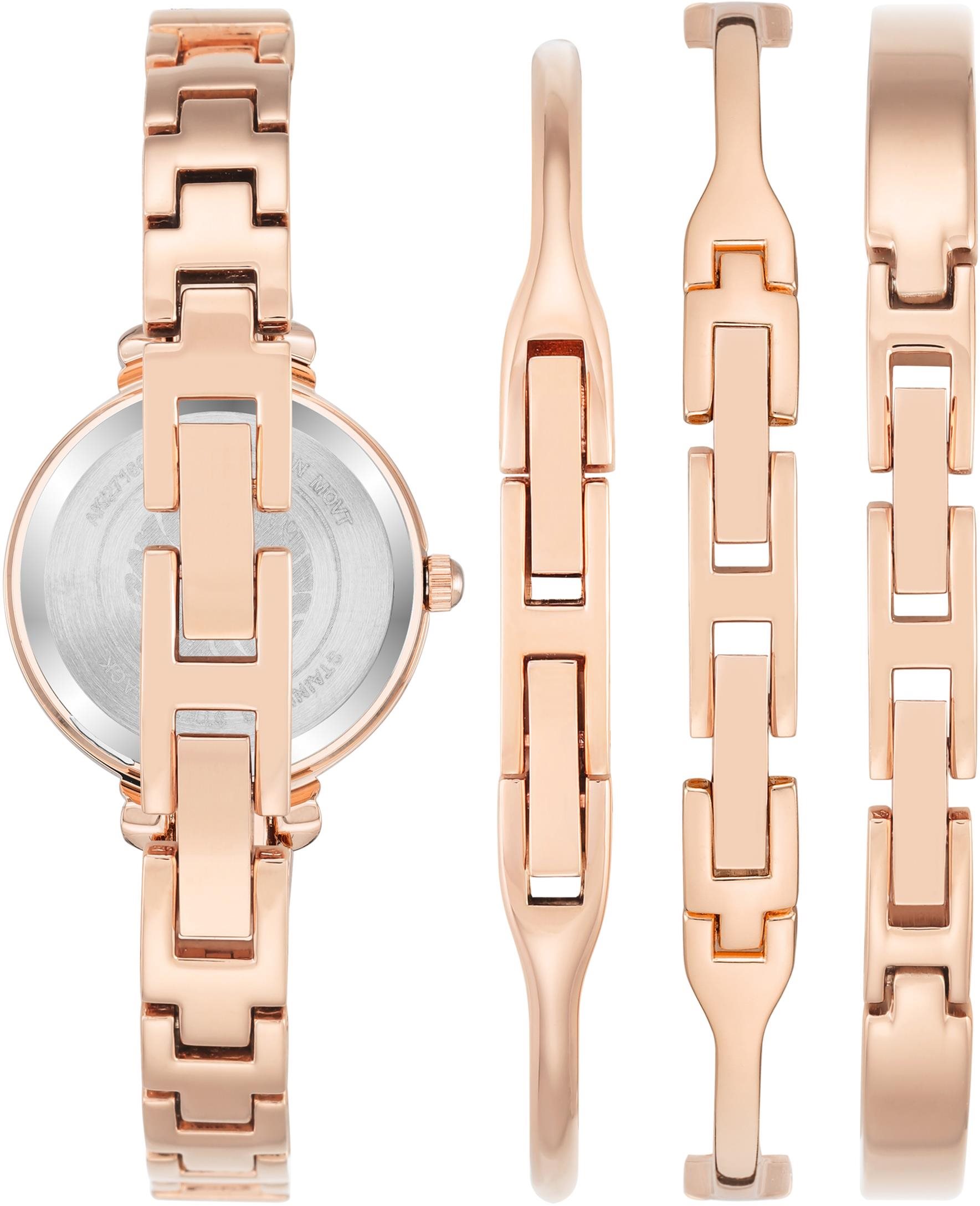 Anne klein watch online bracelet set