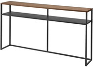 YAMAZAKI Long console table Tower 2029, black - Console Table