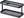7304, metal, w.21 cm, black
