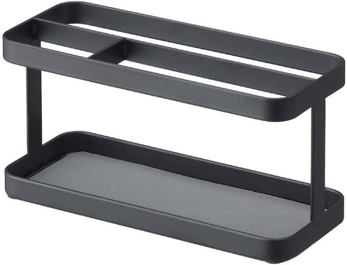 Yamazaki Desk organizer Tower 7304, metal, w.21 cm, black - Organiser - Main image