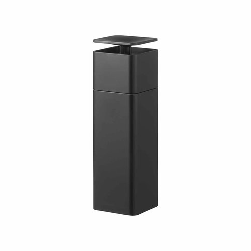 Yamazaki Self-adhesive wall dispenser Film Hook 5591, 230 ml, black - Soap Dispenser - Main image