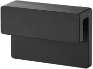 YAMAZAKI Film Hook 1496 Brush/Paste Holder wide, black - Toothbrush Holder