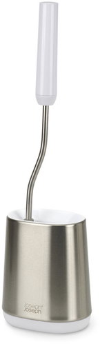 JOSEPH JOSEPH Duo Flex Lite Steel 70605 stainless steel/white - Toilet Brush - Main image