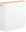 1426 Pull-out toilet organizer, white