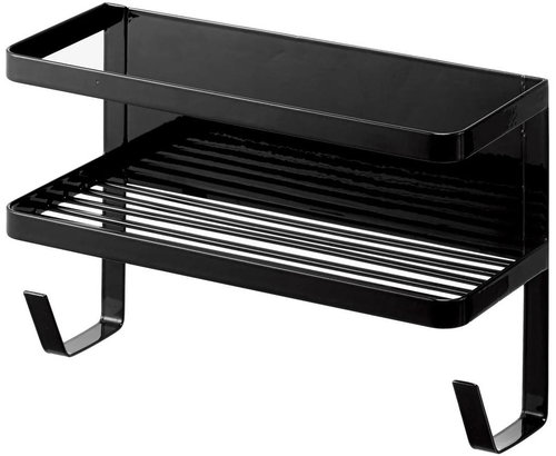 Yamazaki Magnetic laundry organizer Tower 4769, black - Organiser - Main image