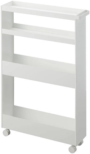 Yamazaki Tower 1806 Shelf mobile, white - Cart - Main image