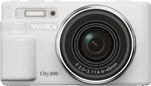 YASHICA City 200 White - Digitalkamera - Hauptbild