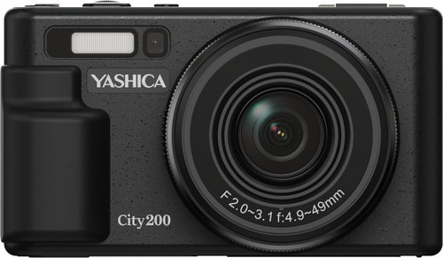 YASHICA City 200 Black - Digitalkamera - Hauptbild