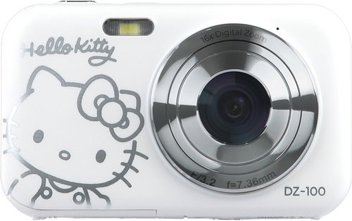 YASHICA Hello Kitty Digital Camera DZ-100 White - Digitální fotoaparát - Hlavní obrázek