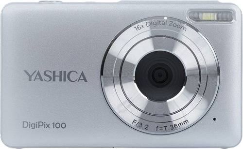 YASHICA DigiPix 100 Silver Hauptbild YASHICA DigiPix 100 Silver - Digitalkamera - Hauptbild