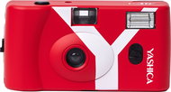 YASHICA MF-1 Snapshot Art Camera Red - Film Camera