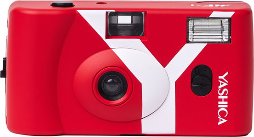 YASHICA MF-1 Snapshot Art Camera Red - Filmes fényképezőgép - Fő fotó