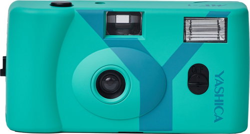 YASHICA MF-1 Snapshot Art Camera Turquoise - Filmes fényképezőgép - Fő fotó
