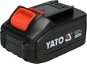YATO Batéria náhradná 18 V Li-Ion 4,0 AH - Nabíjateľná batéria na aku náradie
