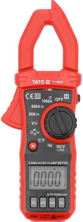 YATO YT-730933 True RMS Digitális lakatfogó