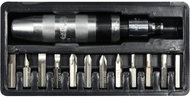 VOREL Impact screwdriver + bits 12 pcs TO-65123 - Screwdriver