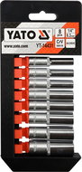 YATO 1/4" socket set 8 pcs 5,5-13 mm YT-14431 - Standard Socket Set