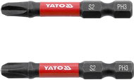 YATO Impact bits 1/4" × 50 mm PH3 2 pcs YT-78042 - Bit Set