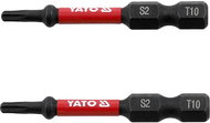 YATO Impact bits 1/4" × 50 mm T10 2 pcs YT-78051 - Bit Set