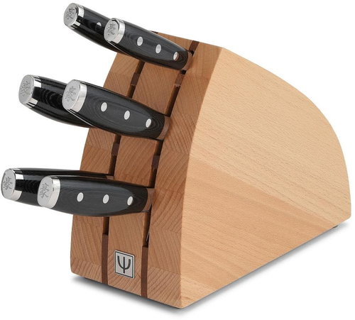 YAXELL Wooden Stand for 6 Knives Natural - Knife Block - Main image